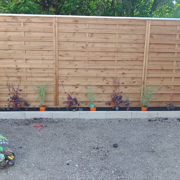 Espace Vert Aubois - Terrasse minérale aménagée